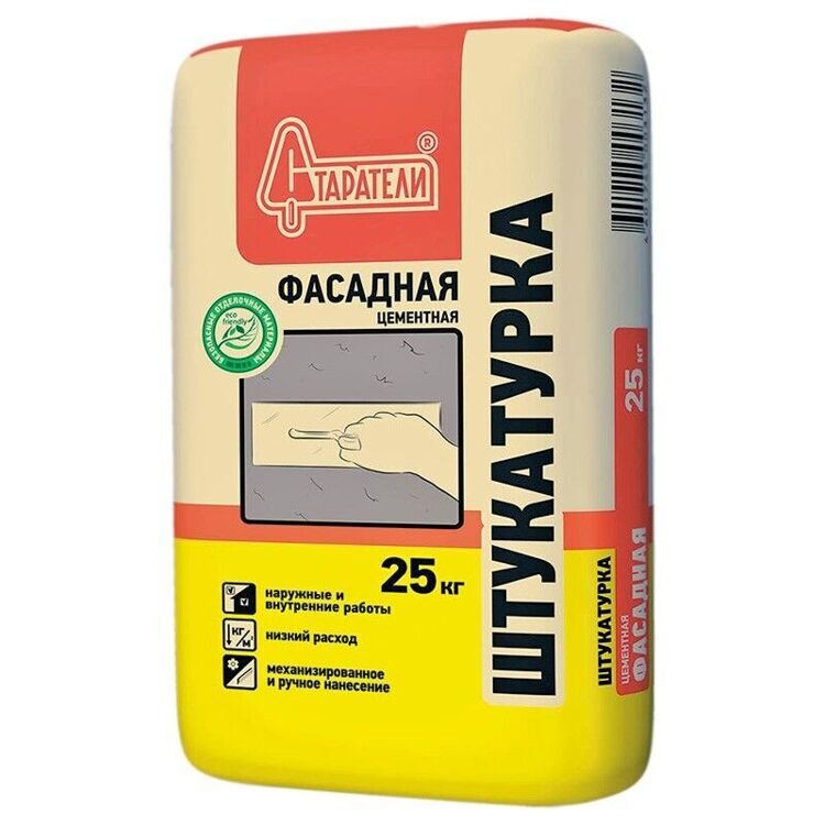 "Старатели" Штукатурка цементная фасадная (25 кг)