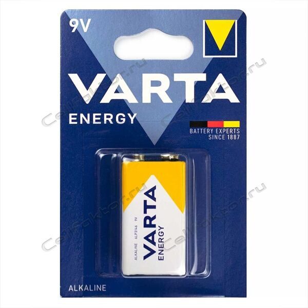 Батарейка VARTA Energy 6LR61 BL1 Alkaline